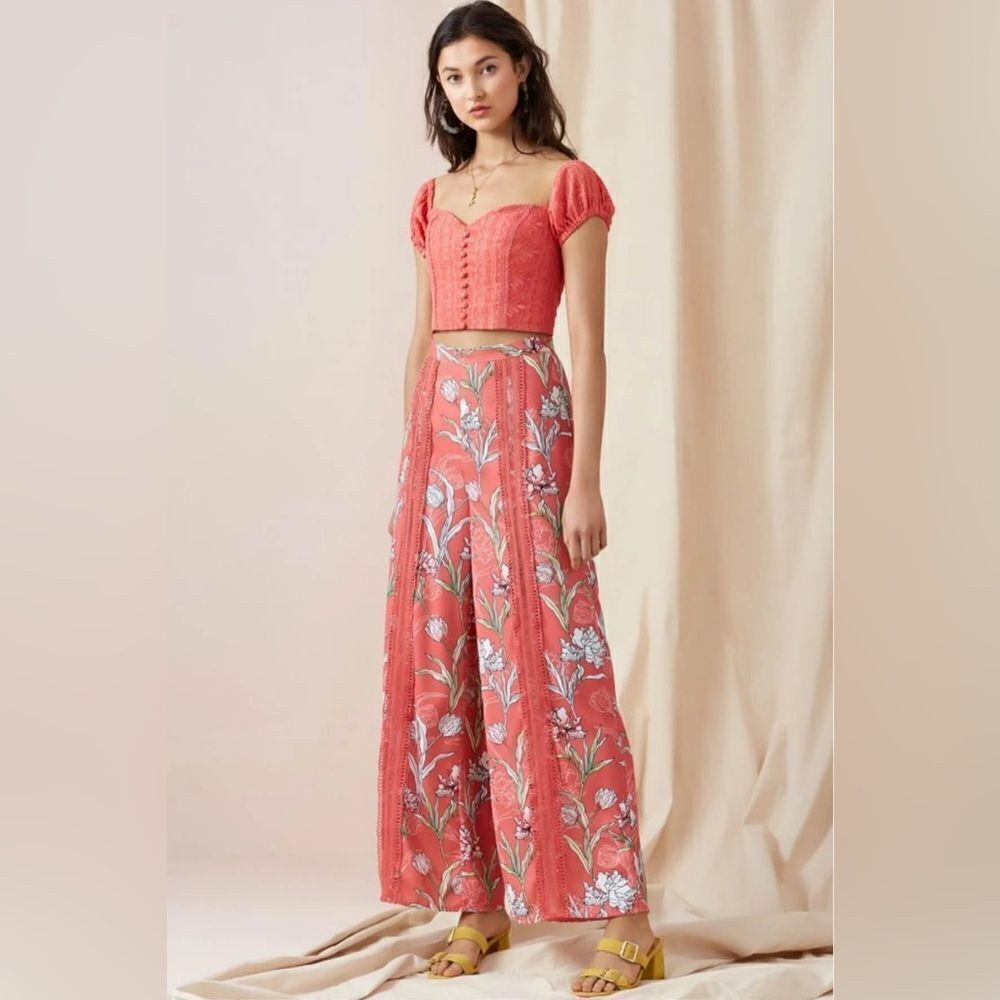 NWT Finders Keeper Rotation Pant Melon Floral